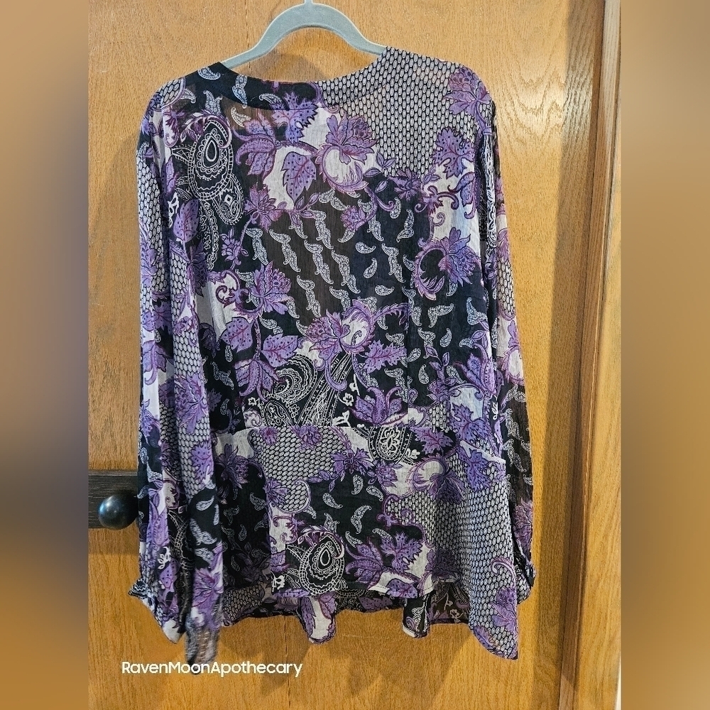 Studio 1940 30/32W Purple Shirt - Picture 2 of 13